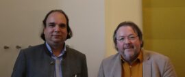KR Dr. Matthias Pöhlmann mit Generalsekretär Dr. Richard Janus TN