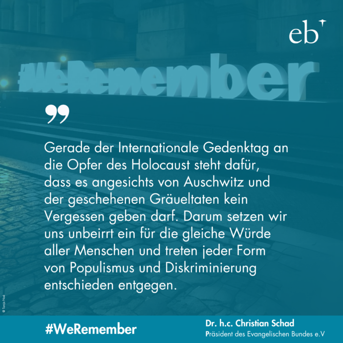 Nie wieder! #WeRemember. 