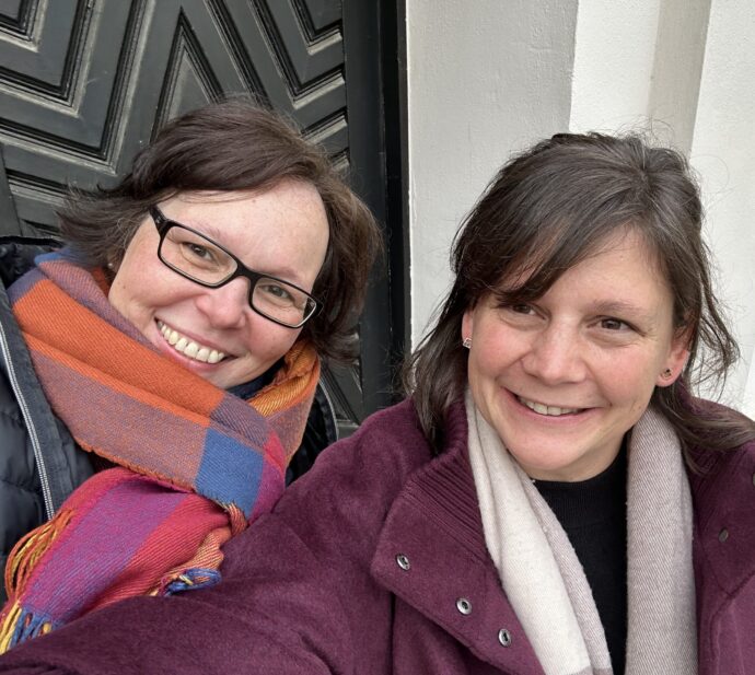 Dr. Jennifer Ebert und Tanja Noé